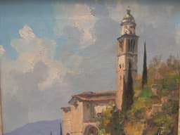 Pokaż szczegóły dla Ölgemälde Dardo Gattelli mediterrane Landschaft Öl/Lwd signiert Obraz Ölgemälde Dardo Gattelli mediterrane Landschaft Öl/Lwd signiert