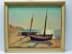 Bild av Ölgemälde Wilhelm Hempfing (1886-1948) Fischerboote in Abendstimmung Öl/Lwd signiert
