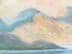 Bild von Ölgemälde wohl Karl Hanusch (1881-?) südländische Landschaft Öl auf Malkarton signiert