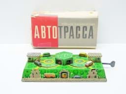 Bild av Vintage Blechspielzeug Russland Abtotpacca mit OVP
