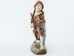 Visa detaljer för Holzfigur Bauernjunge Hühnerdieb, Italien 2. Hälfte 20. Jh. / 36 cm Bild av Holzfigur Bauernjunge Hühnerdieb, Italien 2. Hälfte 20. Jh. / 36 cm