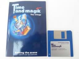 Afbeelding van Amiga Spiel Time and Magic The Trilogy mit Anleitung (1988)