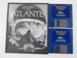 Pokaż szczegóły dla Amiga Spiel Return to Atlantis & Anleitung (1988) Obraz Amiga Spiel Return to Atlantis & Anleitung (1988)