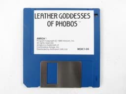 Pokaż szczegóły dla Amiga Spiel Leather Goddesses of Phobos (1986), 512K Disk Obraz Amiga Spiel Leather Goddesses of Phobos (1986), 512K Disk