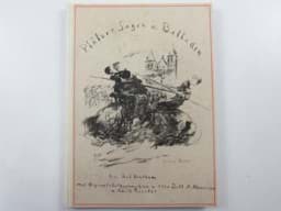 Afbeelding van Paul Ginthum Lithografien Buch Pfälzer Sagen und Balladen, signiert von den Künstlern Otto Dill • Albert Haueisen • Adolf Kessler