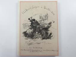 Bild von Paul Ginthum Lithografien Buch Pfälzer Sagen und Balladen, signiert von den Künstlern Otto Dill • Albert Haueisen • Adolf Kessler