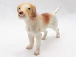 Obraz Porzellan Figur Hund Labrador