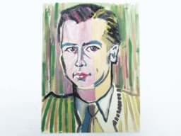 Visa detaljer för Pop art Bild Mischtechnik Herren Portrait Bild av Pop art Bild Mischtechnik Herren Portrait