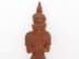 Bild von Thailändischer Tempelwächter, Teak Holz Skulptur, geschnitzt, 20. Jh., Wanddekoration