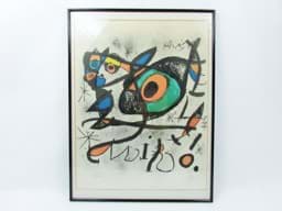 Image de Joan Miro (1893-1983), Farblithographie Sala Gaspar, Nr. 630/1000, Zeitgenössische & Moderne Kunst