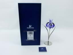 Bild av Swarovski Blume DAMBOA Blue Violet mit OVP
