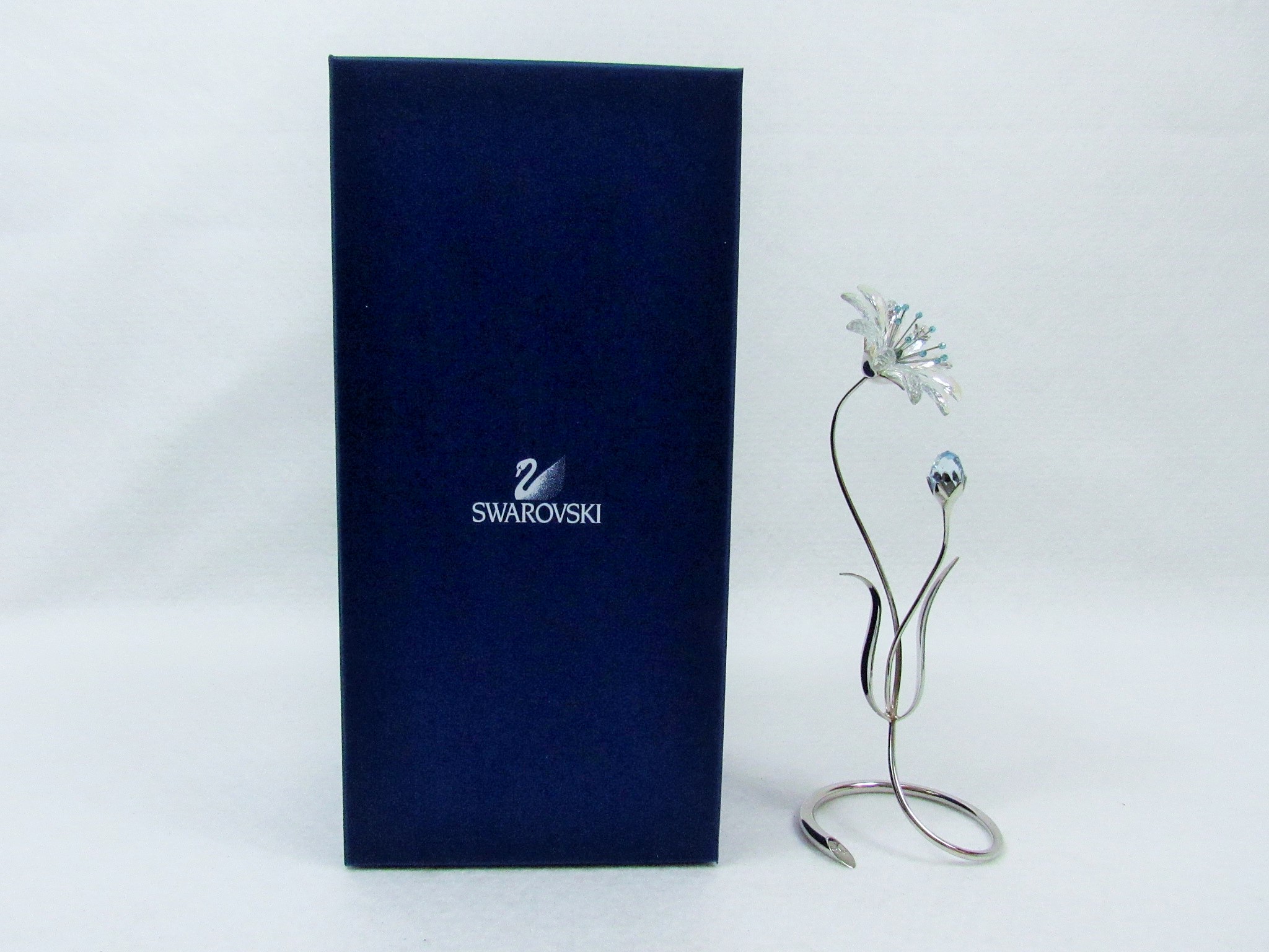 Obraz Swarovski Blume DELLARIA Aquamarine mit OVP