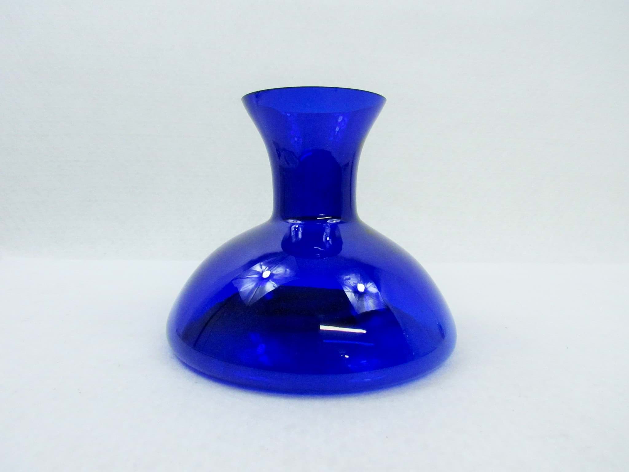 Bild av Space Age Vase, blau, Glas
