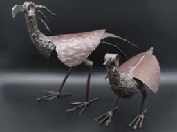 Afbeelding van Fantastisches & Faszinierendes Vogelpaar, Schrottkunst Vögel