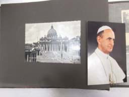 Obraz Altes Fotoalbum 1940/1950 Italienreise, Fotos