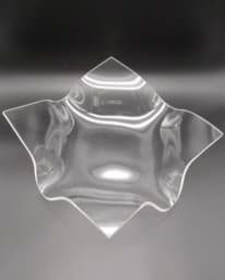 Image de Modische Vintage Schale, transparentes Acryl, wohl 70/80er Jahre 