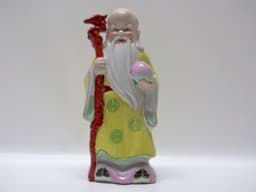 Pokaż szczegóły dla Porzellan Figur alter Chinese 20. Jhd.China Obraz Porzellan Figur alter Chinese 20. Jhd.China