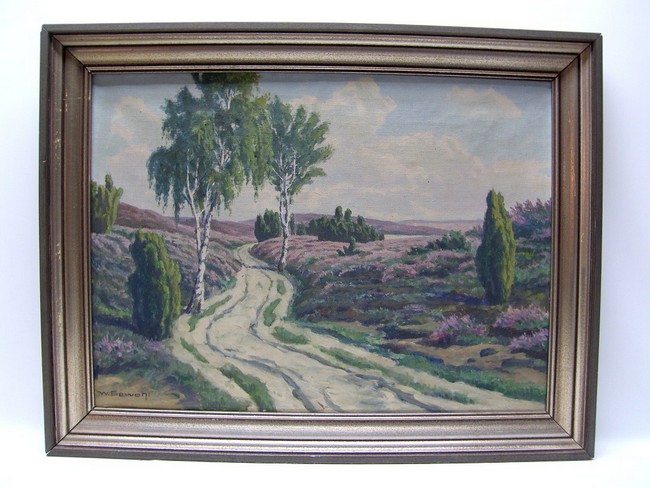 Afbeelding van Gemälde Waldemar Sewohl (1887-1967) Landschaft