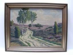 Obraz Gemälde Waldemar Sewohl (1887-1967) Landschaft
