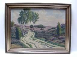 Pokaż szczegóły dla Gemälde Waldemar Sewohl (1887-1967) Landschaft Obraz Gemälde Waldemar Sewohl (1887-1967) Landschaft