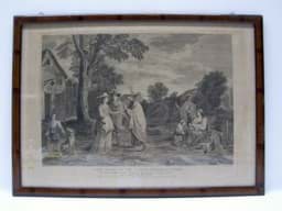 Obraz Piere Louis de Surugue (1710-1772) Kupferstich Mitte 18. Jhd.