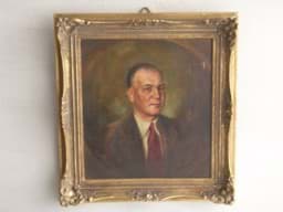 Pokaż szczegóły dla Gemälde: Herren Porträt Friedrich Karl Roth (1890 - 1960) München, Vornehmer Herr Obraz Gemälde: Herren Porträt Friedrich Karl Roth (1890 - 1960) München, Vornehmer Herr