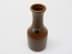 Bild von Silberdistel Keramik Vase, braun, 16 cm hoch / Nr. 121 - 15,