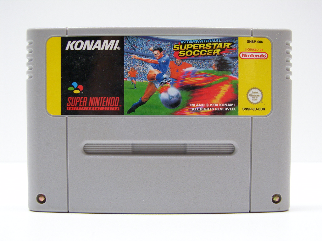Bild av Super Nintendo SNES Spiel International Superstar Soccer
