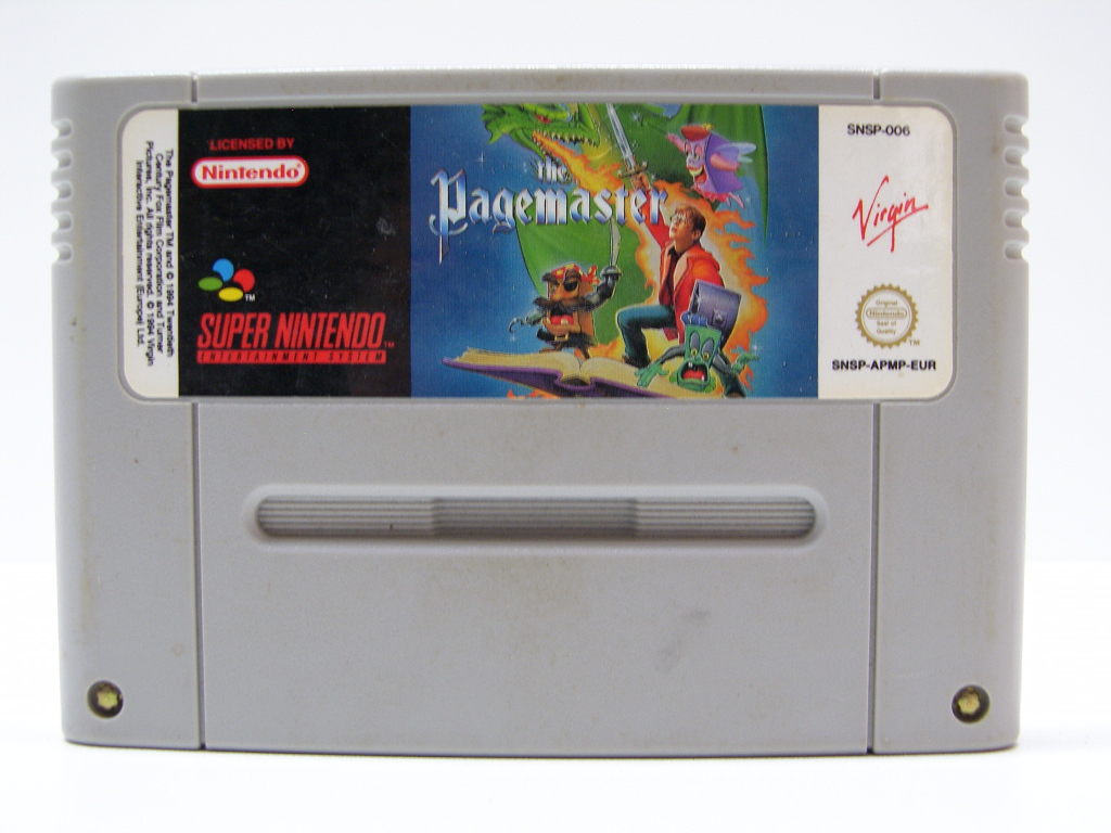 Bild av Super Nintendo SNES Spiel The Pagemaster
