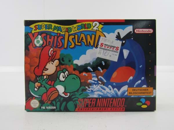 Bild von Super Nintendo SNES Spiel Super Mario World 2: Yoshi's Island, OVP 
