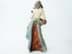 Bild von Holzfigur musizierendes Mädchen mit Mandoline Laute, Italien Mitte 20. Jh. / 81 cm
