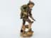 Bild von Holzfigur Jäger mit Hund, 2. Hälfte 20. Jh. / 29 cm