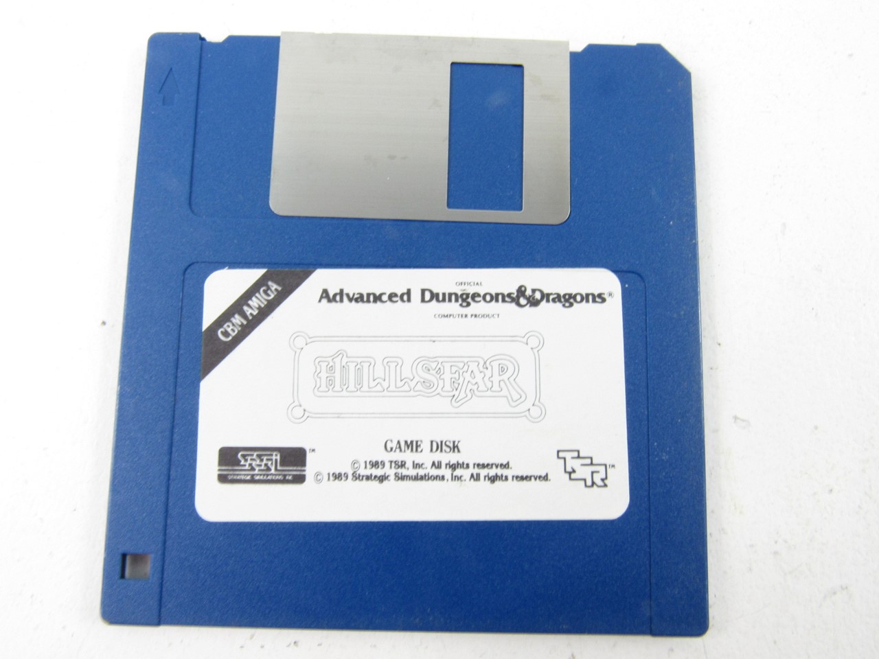 Afbeelding van Amiga Spiel Hillsfar (1989), 512K Disk