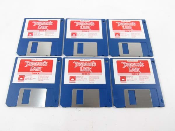 Bild von Amiga Spiel Dragons Lair (1987), 512K Disk