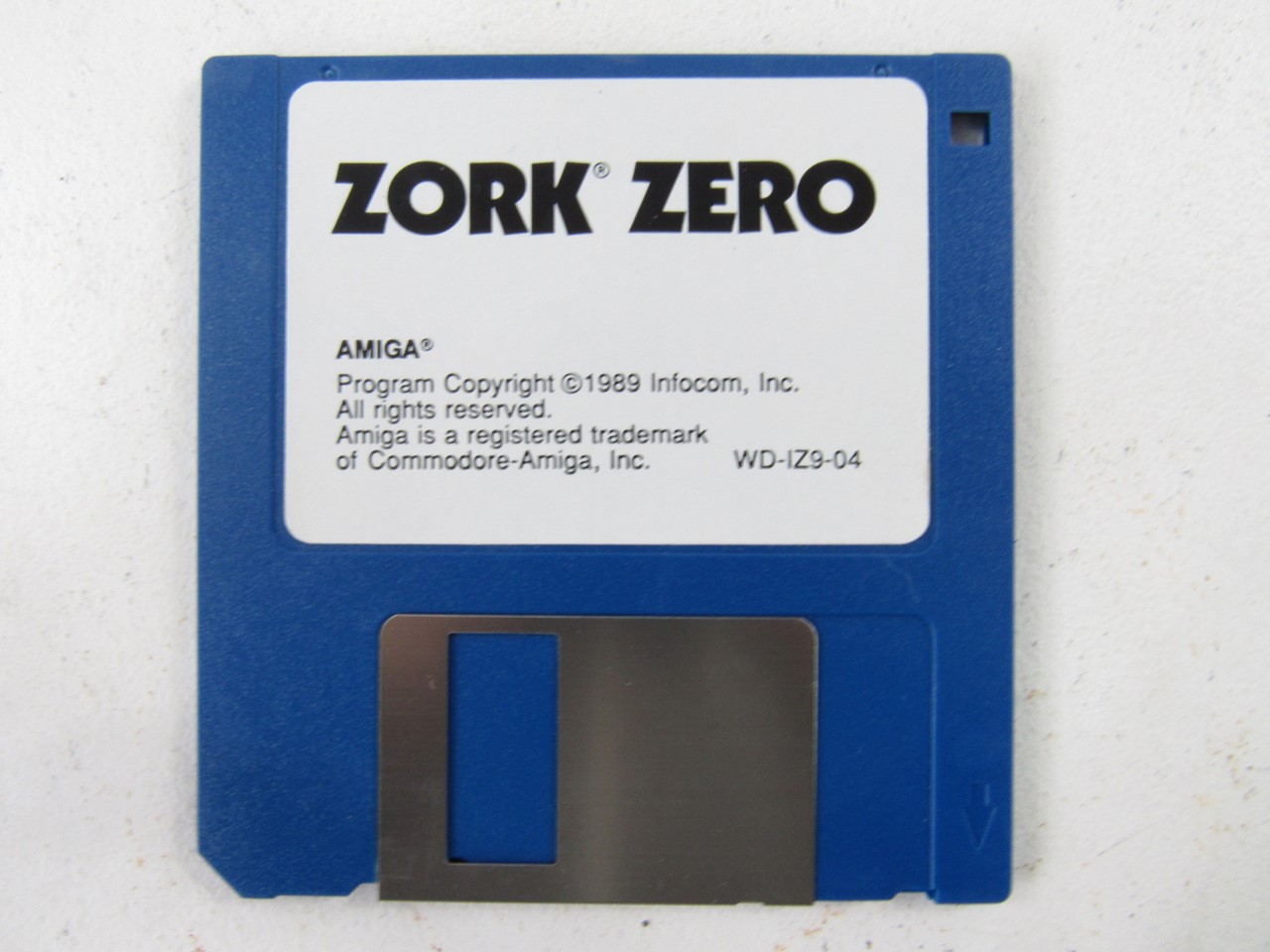 Afbeelding van Amiga Spiel Zork Zero (1989), 512K Disk
