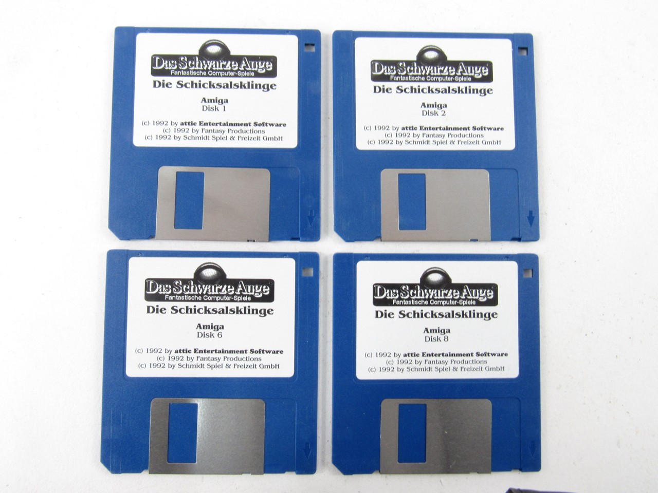 Afbeelding van Amiga Spiel Die Schicksalsklinge (1992), 512K Disk