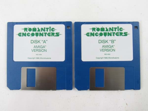 Bild von Amiga Spiel Romantic Encounters (1988), 512K Disk