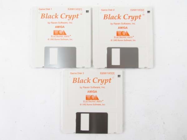 Bild von Amiga Spiel Black Crypt (1992), 512K Disk