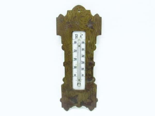 Bild von Antikes Jugendstil Thermometer