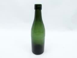 Bild von Uralte antik Flasche mit Innengewinde, Waldglas grün • Sammlerstück •