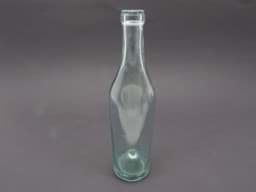 Bild von Alte Klar Glas Flasche 1. Hälfte des 20. Jahrhundert • Sammlerstück •