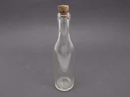 Bild von Ur-Alte Klar Glas Flasche, 0,2 Liter, Tolle Dekoration, Sammlerstück