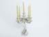 Bild von AK Kaiser Porzellan Prunk Kerzenständer, 5-armig, Sanssouci Rose, 2-teilig
