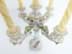 Bild von AK Kaiser Porzellan Prunk Kerzenständer, 5-armig, Sanssouci Rose, 2-teilig