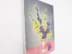 Bild von Ölbild Blumenstillleben Gladiolen Strauß, Gelb & Lila, Öl/Leinwand