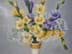 Bild von Ölgemälde Blumenstillleben Gladiolen