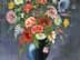 Bild von Ölbild Tafelbild Blumenstillleben, Öl/Holz, 20. Jahrhundert