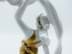 Bild von Richard Ginori Porzellanfigur Tänzerin aus der Antike, 20. Jh. weiß & gold
