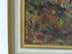 Bild von Impressionistisches Ölbild, wäldlicher Hohlweg im Herbst, Öl auf Holz, 20. Jahrhundert