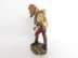 Bild von Moriskentänzer mit Schlangenturban, Holz geschnitzte Figur, polychrom gefasst & vergoldet, 39 cm